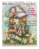 Lacy Sunshine's Rory Sweet Urchin Coloring Book Volume 2: Fun Whimsical Big Eyed Art (Lacy Sunshine Rory Sweet Urchin) by Heather Valentin