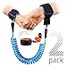 Comfy-Explorer Anti Lost Kids Travel Safety Leash [2 Pack] Wrist Links Strap Keeps Toddler, Baby, Child Safely Connected to Your Hand, Belt, Backpack, Stroller While You’re Walking - by Baby Safe Pro