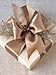 LaRibbons 2 inch Wide Double Face Satin Ribbon - 25 Yard (813-Champange/Vanilla)