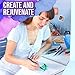 Watercolor Brush Pens - 24 Flexible Brush Tip Markers and 1 Refillable Water Brush Pen for Mess-Free Watercolor Painting, Drawing, and Hand Lettering for Artists and Beginner Painters