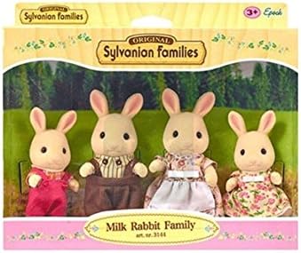 Toytroon - Sylvian Family Chocolate Rabbit Family