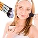 ACEVIVI Professional 12 Piece Makeup Brush Set, Premium Synthetic Kabuki Blending Blush Bamboo Handle with Bag