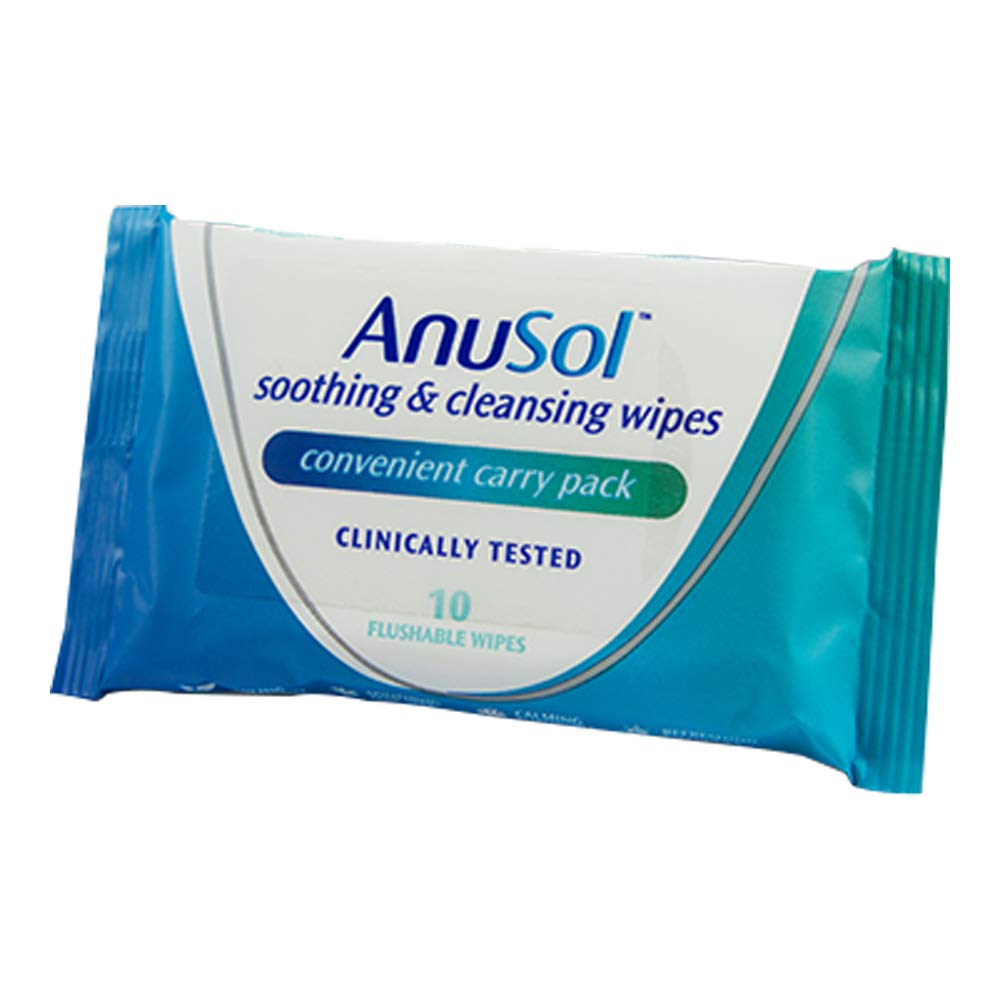 Anusol Soothing and Cleansing Wipes - 10 Wipes