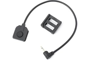 NECARL 2.5mm / 3.5mm / LA23 Plug Remote Pressure Switch for Tactical NGAL PEQ DBAL M3X Laser Sight, With Mount Pad Panel, Fit for 20mm Picatinny Rail