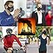 Enviro-Vent - 2.0v, Anti-Pollution Face Mask, N99 Filter, 2-Way vents, Activated Carbon Filtration, Exhaust Fumes, Anti Pollen & Allergy, Urban Pollution, Cycling, Running, Gardening, DIY, Fitness