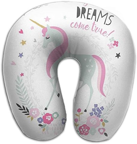 Unicorn Travel Pillow Rest Airplane Car Office Travel Home U Shape Neck Support For Sleeping Soft U-Neck Pillow