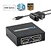 ShiRui Q9 4K HDMI Splitter 1x2 Switch for Full HD 1080P 3D,HDMI Adapter for HDTV,PC,Projector,Xbox,PS4 (1 Input 2 Output)