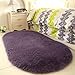 Noahas Ultra Soft Fluffy Bedroom Rugs Kids Room Carpet Modern Shaggy Area Rugs Home Decor 2.6' X 5.3', Taro Purple
