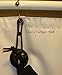 Mesh Caddy, Quick Dry Shower Tote Bag Hanging Toiletry and Bath Organizer with Suction Cup Clip Cord, Black, Rugged - Better Made in USA