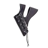 Deevoka PU Leather Medieval Sword Dagger Frog
