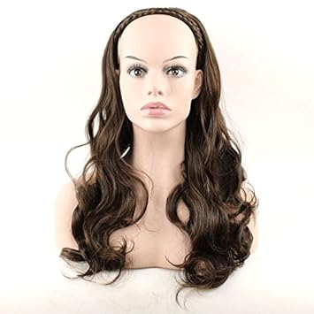 Amazon Com Long Curly Hair Wig Women Girls Female Big Wave