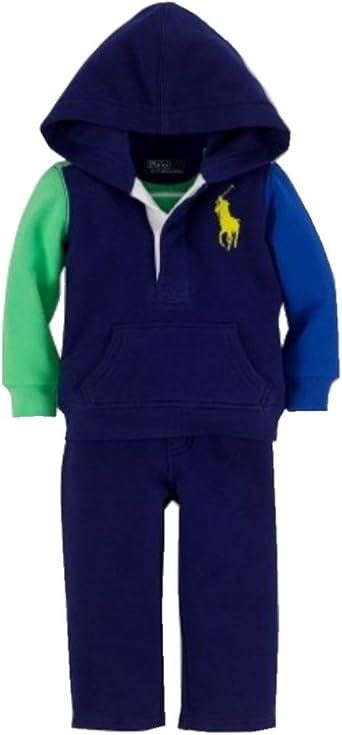 baby blue polo sweat suit