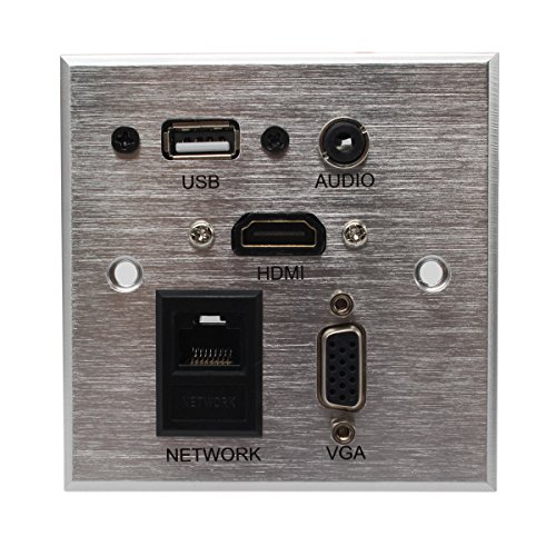 image for WSTD Multimedia information panel outlet, multifunctional socket (usb,