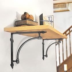 NACH Industrial Shelf Brackets 10 inch, Decorative