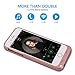 iPhone 7 Plus Battery Case, iPhone 7 Plus Charger Case, SAVFY Portable Charger Charging Case[Rose Gold]4800mAh Extended Battery Pack Power Cases Juice Bank Cover For iPhone 7 Plus/6 Plus/6S Plus 5.5