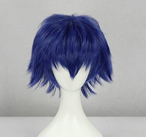 Tokyo Ghoul Anime Kirishima Ayato Cosplay Wig Blue Hair