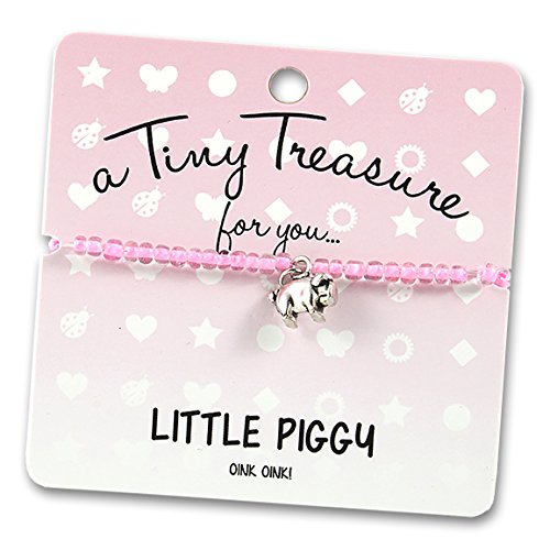 Tiny Treasure A FOR YOU..LITTLE PIGGY! Bracelet