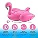 Breco Huge Inflatable Pink Flamingo Pool Float - Large 6+ Foot Floatie for Kids and Adults with Riding Handles - Extra Thick Heavy Puncture Resistant Duty Vinyl