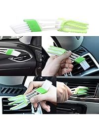 MEDOON Kit de herramientas de limpieza de coches 9 piezas con guante de lavado de coche, cepillo para neumáticos de lavado, cepillo para ventanas de doble cabeza, cepillo para el interior del coche, paño de lavado, cepillo de doble cabeza, kit de limpieza