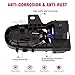 AUTEX Black Interior Front Right Door Handle Passenger Side Compatible with GEO Metro,Suzuki Swift 1992 1993 1994 Door Handle 80475 8313065E005ES