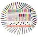 Gel Pens,Includes Metallic,pastels,Neon,Glitter for Scrapbooking, Coloring,Doodling,Sketching and Craft,Pack of 48