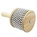 ammoon Wooden Cabasa Percussion Band Student Children Kid Instrument Pop Hand Shaker