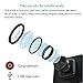 WEKE E5 Mini Camera, Hidden High Definition Portable Small Nanny/Pet Home Surveillance Camera, Black