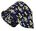 The Simpsons - Mens 100% Silk 10cm Homer Simpson Novelty Quirky Navy Tie Necktie (One Size, Homer Navy)