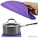 PratiPad 4-in-1 Multipurpose Silicone Pot Holders, Trivets, Jar Openers, Spoon Rests - Set of 4 - Purple/Grey/Yellow/Pink