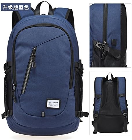 Large capacity light shoulder bag,fashion casual student bag, business computer backpack-E