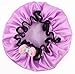 Beautiful Home Thicken Double-Layer Waterproof Shower Cap Bath Cap Elastic Band Spa Shower Hat for kids girls