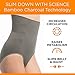 Upspring Charcoal Compression Panty Slimming Panty with Bamboo Charcoal Fibers L/XL
