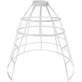 FORTMAC Bustle Cage Skirt Pannier Petticoat Crinoline Hoop Skirt for Womens Victorian Rococo Rennasaince Dress