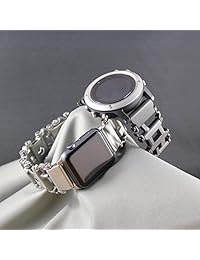 Link  Adaptador de reloj para correa de piel, acero inoxidable