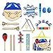 Kids Musical Instruments, ShinePick Musical Instruments Toys Set for Toddler, 15Pcs Wooden Percussion Instruments Tambourine Maracas Harmonica for Boys & Girls with Carry Bag