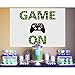 Allenjoy 7X5ft Video Game On Backdrop for Boys Birthday Party Banner Gaming Background Baby Shower Decorations Kids Dessert Table Supplies Photo Shoot Booth Props