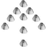 Hearing Aid Tulip Domes with Wax Guards for GN Resound Sure Fit Standard Receiver - Upgraded Invisible &amp; Comfortable Hearing Aid Accessories for Clear Sound (Pack of 10)