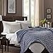 Chanasya Premium Embossed Faux Fur Throw Blanket - Super Soft, Lightweight Minky Blanket - 50
