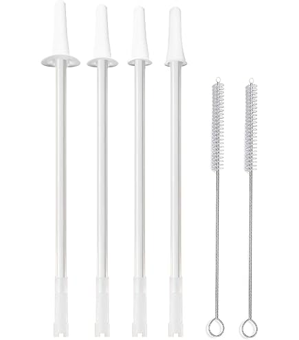 Paille De Rechange Pour Bouteille D'Eau,Pailles Extra Longues Pour