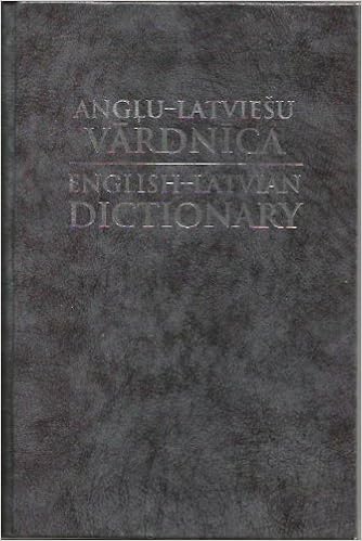 English Latvian Dictionary Anglu Latviesu Vardnica Prof