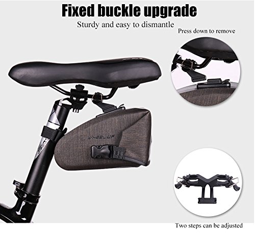 WHEEL UP Reflective Waterproof Tube MTB Mountain Road Bicycle Bag Cycling Saddle Frame Bag Seat Bag For Bike Cycling Accessories