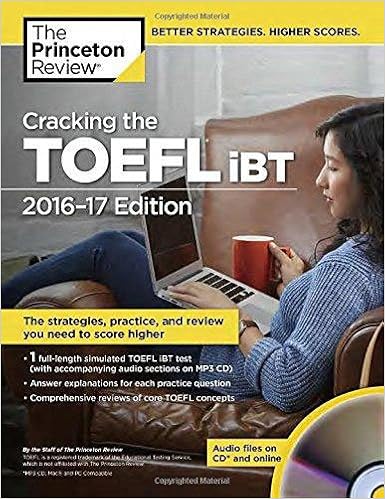 How To Crack Toefl Ibt Book