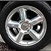 CCBaseball 2007-2013 Chevrolet Silverado Tahoe Avalanche Suburban Wheel Hub Center Caps, 20 Inch 6 Lug Chrome Finish Hubcap Wheel Cover for Chevy 1500 Pickup Truck SUV