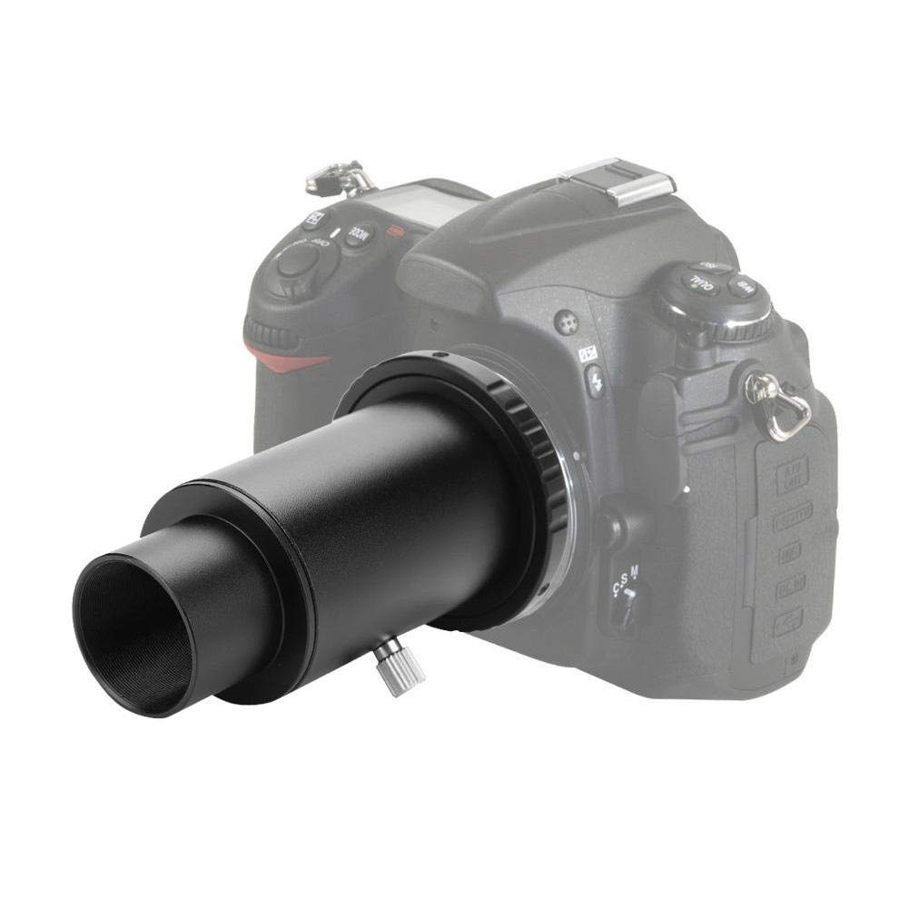 VBESTLIFE Telescope Extension Tube Adapter Ring Set, Manual Focus Aperture Controlling M42 Thread T-Mount Lens Adapter Ring Fixed Photography Extension Tube Kit for Nikon Camera