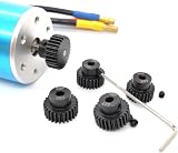 Goochoon 48 Pitch Pinion Gear Set 3.175mm 24T-28T for RC Cars w/ Hex Key view 4