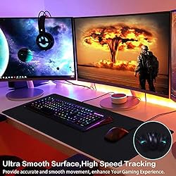 Extended Mouse Pad, Canjoy Gaming Mouse Pad, XXL