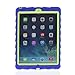 Gumdrop Cases Droptech for Apple iPad Air Rugged Tablet Case Shock Absorbing Cover Royal Blue/Lime A1474, A1475, A1476