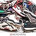 Jordan Retro Selector Pack - 20 Silicone Rubber Keychains - Retros