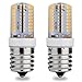 JAUHOFOGEI E17 LED Bulb, 120V AC, Warm White 3000K, 3 Watt, 25W Microwave Oven Replacement Bulbs, Appliance(E17), Freezer, Intermediate Base Light Bulb, 2-Pack
