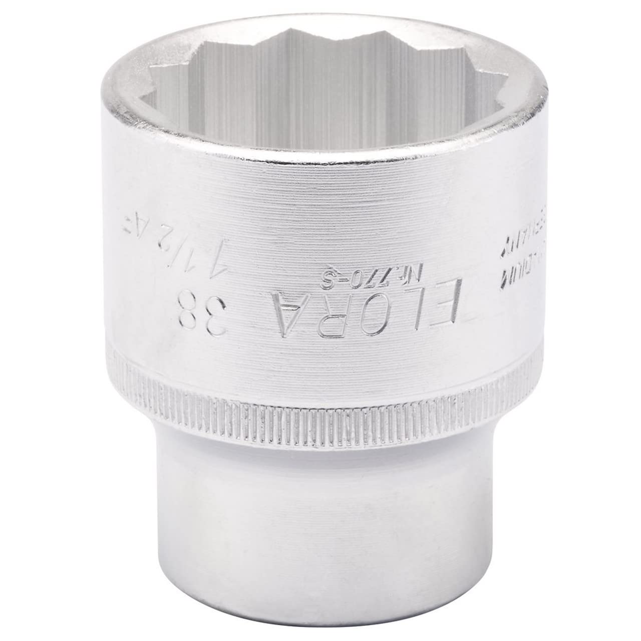 Draper 814 Elora Bi-Hexagon Socket, 3/4" Square Drive, 38mm
